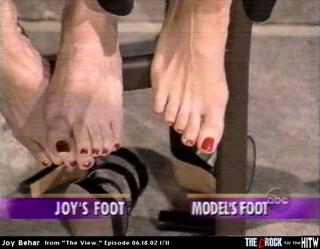Joy Behar feet photo thumbnail