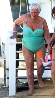 Judi Dench feet photo 1