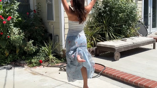 Jules LeBlanc feet photo thumbnail