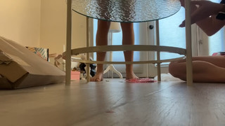 Jules LeBlanc feet photo thumbnail