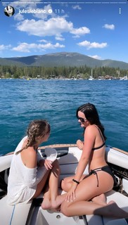 Jules LeBlanc feet photo thumbnail