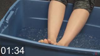 Julia Chow feet photo 2