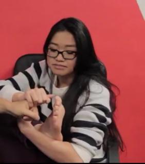 Julia Chow feet photo 8
