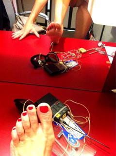 Justine Mattera feet photo thumbnail