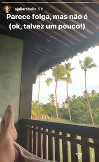 Júlia Rabello feet photo 11