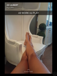 K.D. Aubert feet photo 4