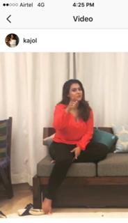 Kajol feet photo thumbnail