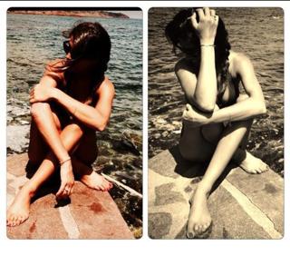 Karine Ferri feet photo thumbnail