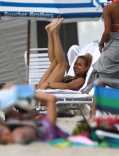 Karrueche Tran feet photo thumbnail