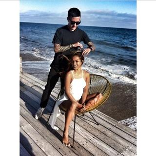 Karrueche Tran feet photo thumbnail