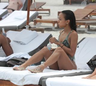 Karrueche Tran feet photo thumbnail