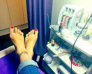 Kata Dobó feet photo 8