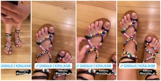 Katarzyna Cichopek feet photo thumbnail