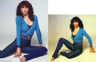 Kate Bush feet photo thumbnail
