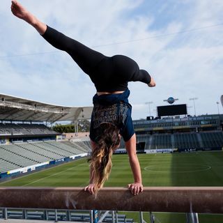 Katelyn Ohashi feet photo thumbnail