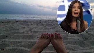 Katerina Moutsatsou feet photo 9