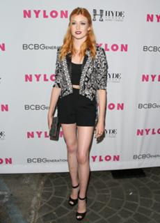 Katherine McNamara feet photo thumbnail