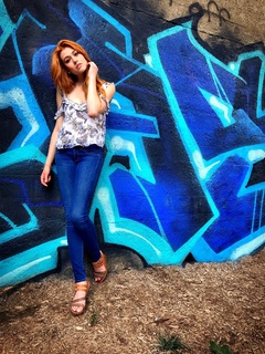 Katherine McNamara feet photo thumbnail