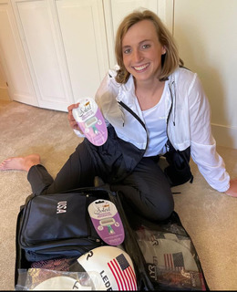 Katie Ledecky feet photo thumbnail