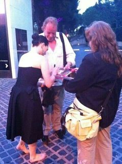 Katie McGrath feet photo thumbnail