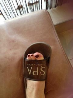 Kaye Adams feet photo 2
