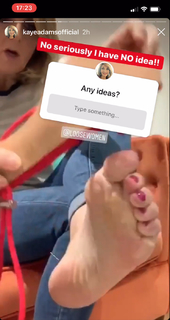 Kaye Adams feet photo 4