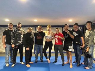 Kayla Harrison feet photo thumbnail