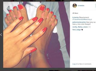 Kayleigh Morris feet photo 1