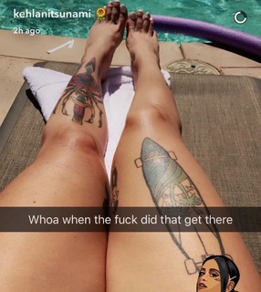 Kehlani Parrish feet photo thumbnail