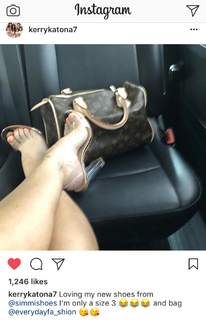 Kerry Katona feet photo thumbnail
