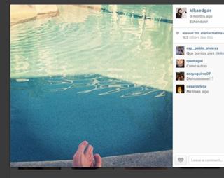 Kika Edgar feet photo 7