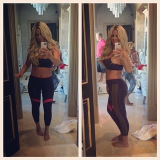 Kim Zolciak-Biermann feet photo thumbnail