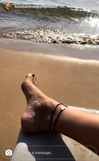 Konstantina Spyropoulou feet photo thumbnail