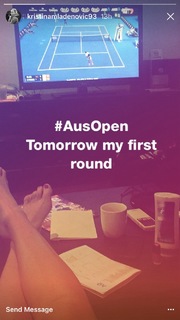 Kristina Mladenovic feet photo 6