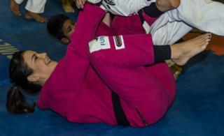 Kyra Gracie feet photo 8