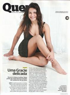 Kyra Gracie feet photo 1