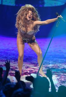 Lady Gaga feet photo thumbnail