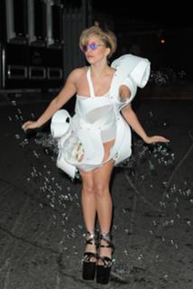 Lady Gaga feet photo thumbnail