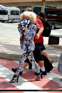 Lady Gaga feet photo thumbnail