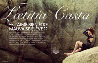 Laetitia Casta feet photo thumbnail