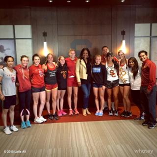 Laila Ali feet photo thumbnail