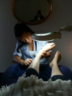 Laila Bagge feet photo 4