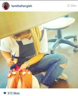Lamitta Frangieh feet photo thumbnail