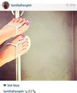 Lamitta Frangieh feet photo thumbnail