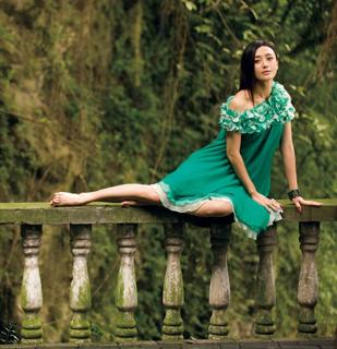 Lan Qin feet photo 15