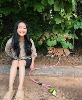 Lana Condor feet photo thumbnail