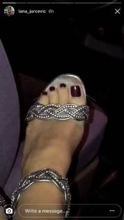 Lana Jurčević feet photo 12