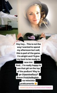 Lara Gut feet photo thumbnail