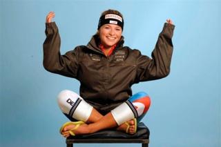 Lara Gut feet photo thumbnail