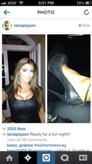 Larsa Pippen feet photo thumbnail